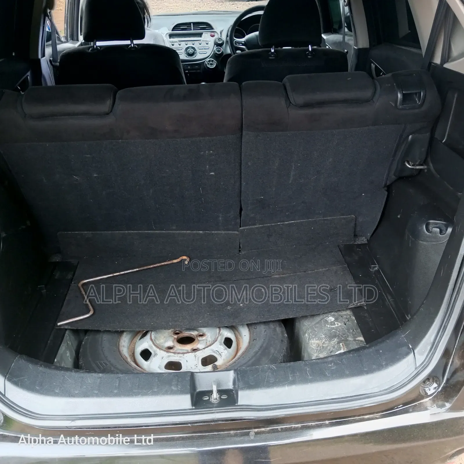 Honda Fit Automatic 2011 Black