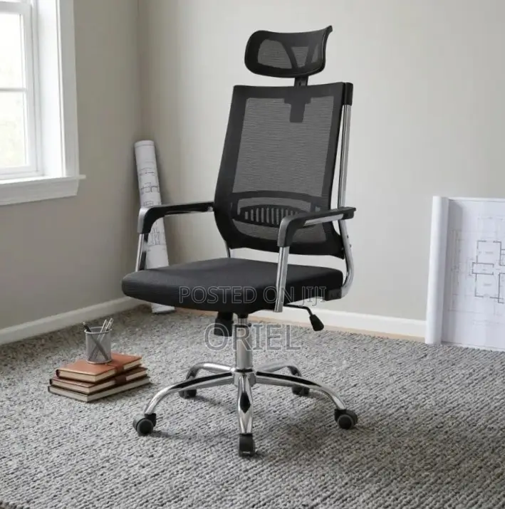 Executive High-Back Ergonomic Office Seat : Ergonomic Staff Chair