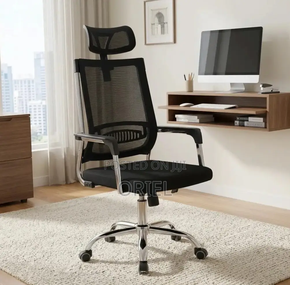 Executive High-Back Ergonomic Office Seat : Ergonomic Staff Chair