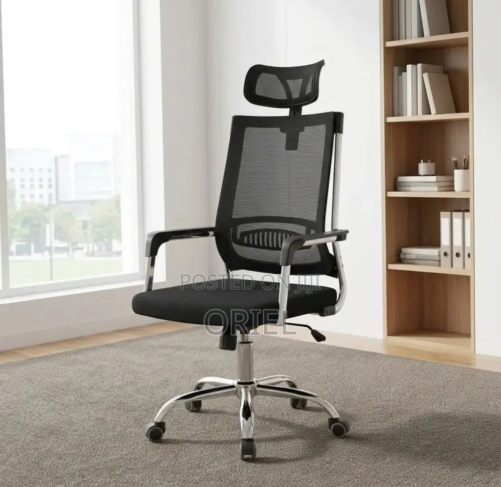Executive High-Back Ergonomic Office Seat : Ergonomic Staff Chair
