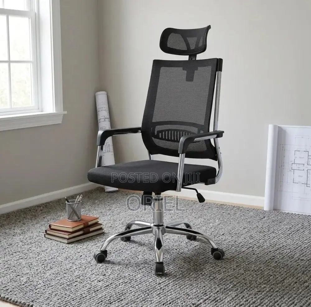 Executive High-Back Ergonomic Office Seat : Ergonomic Staff Chair