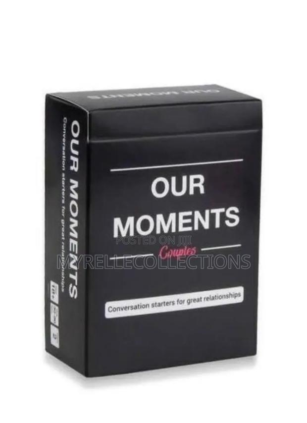 Our Moments Couples Card Games Conversation Starters