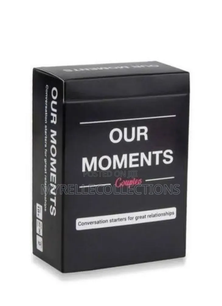 Our Moments Couples Card Games Conversation Starters