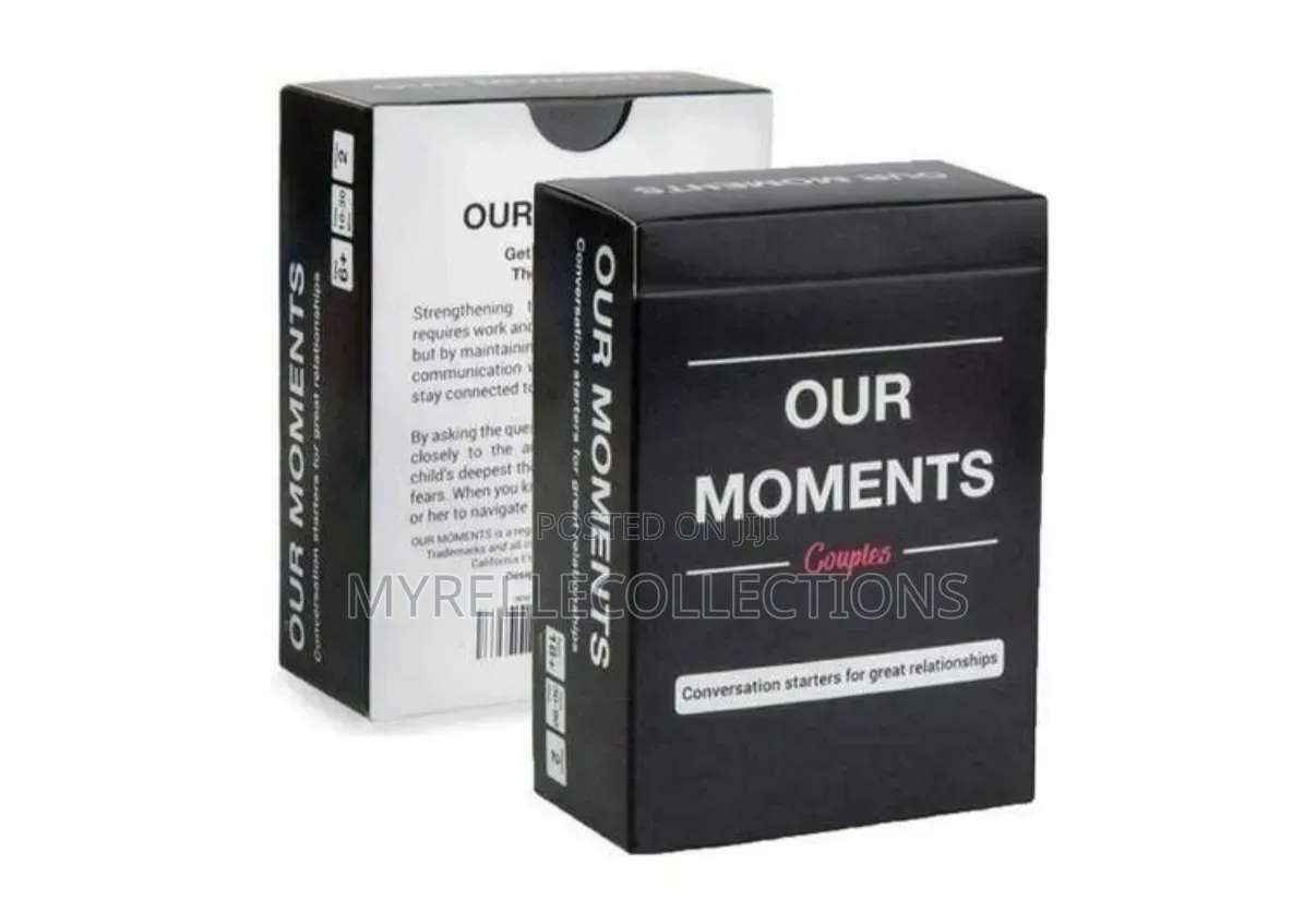 Our Moments Couples Card Games Conversation Starters