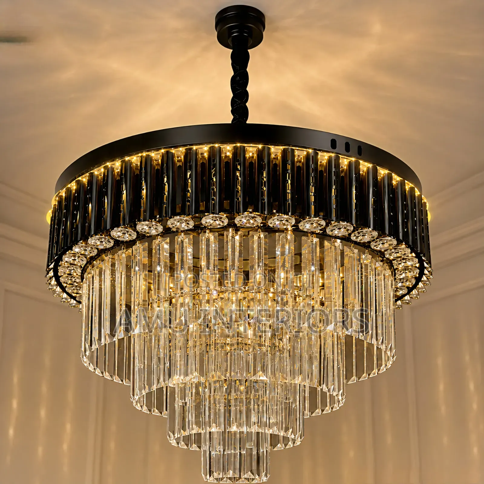 Crystal Chandeliers 500mm With Bluetooth