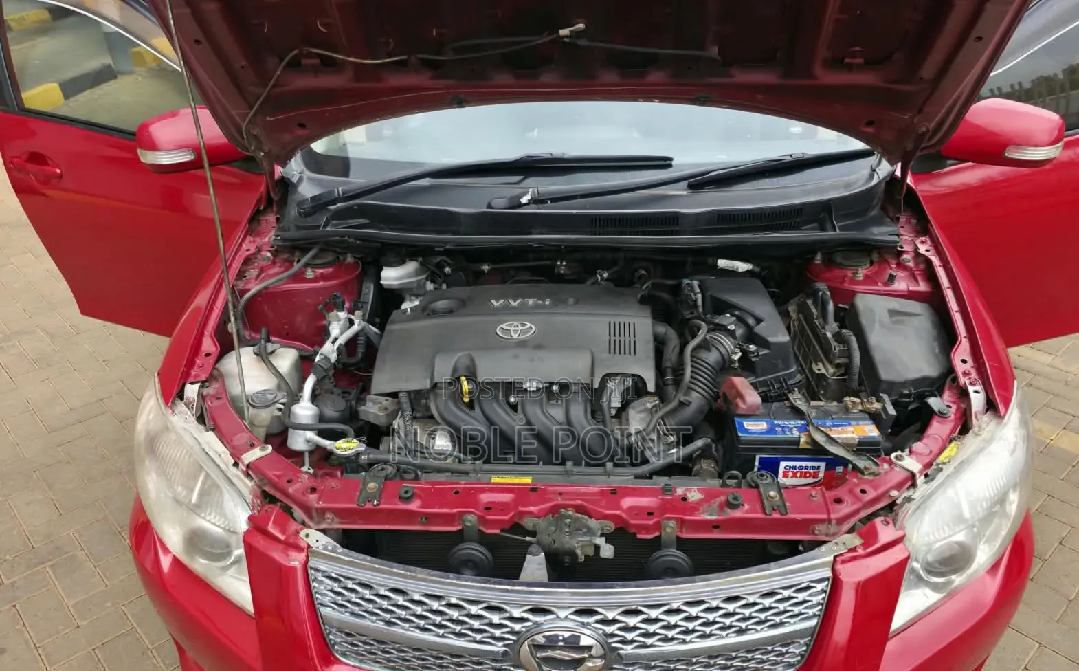 Toyota Corolla Fielder 2009 Red