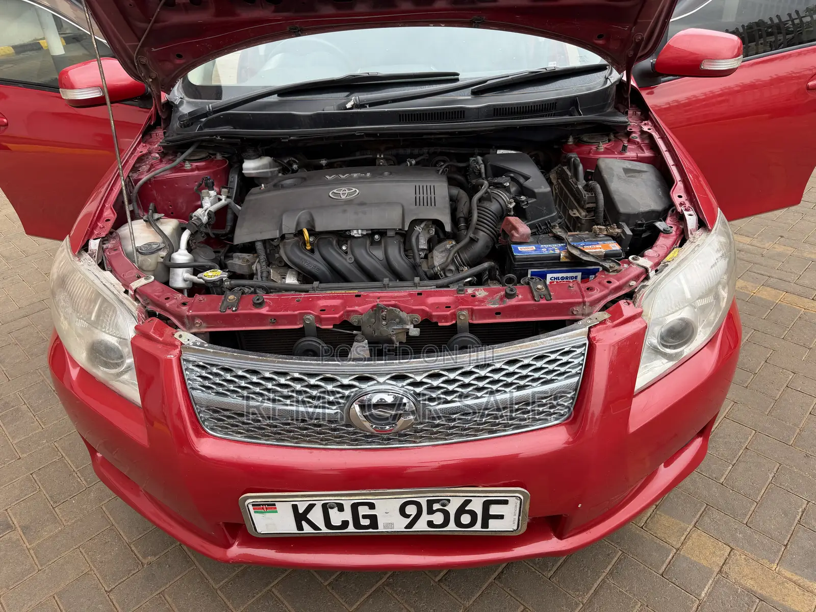 Toyota Corolla Fielder 2009 Red