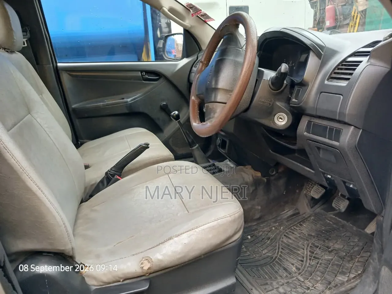 Isuzu D-MAX 2014 Gray