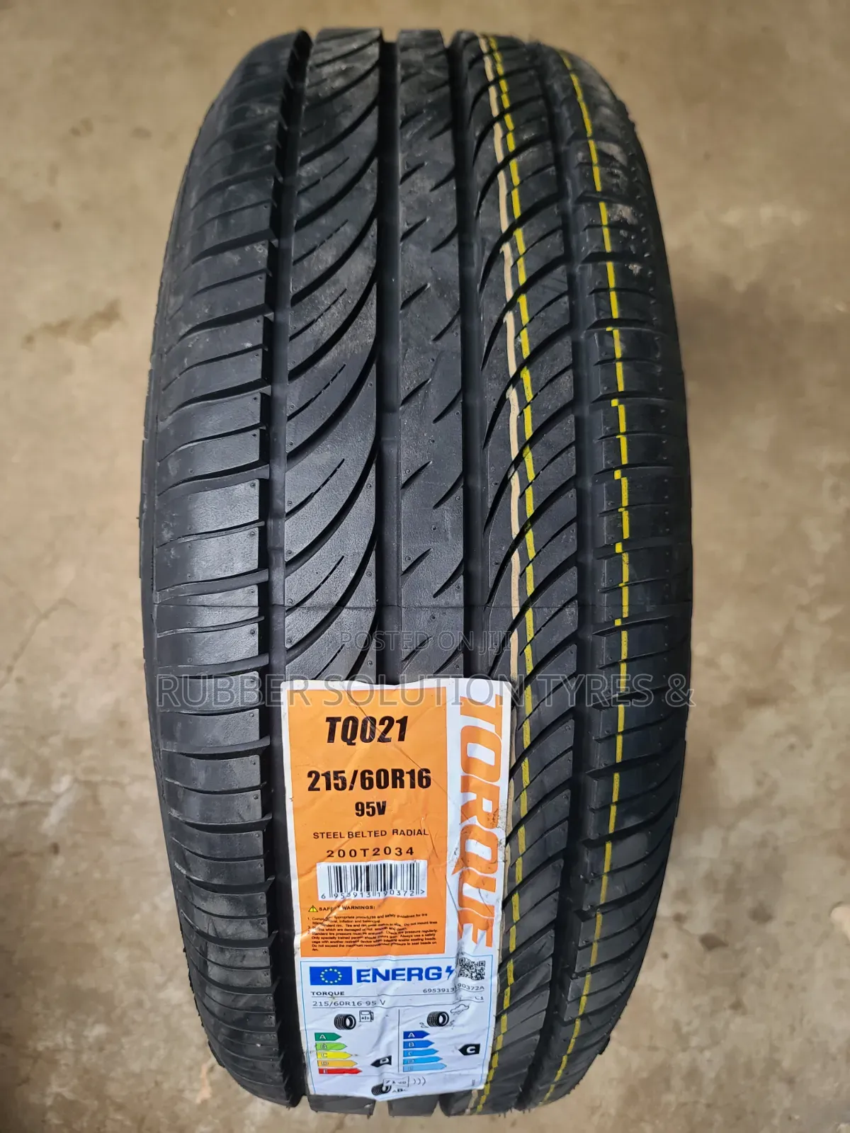215 /60 R16 Torque Tyres 95v Tq021