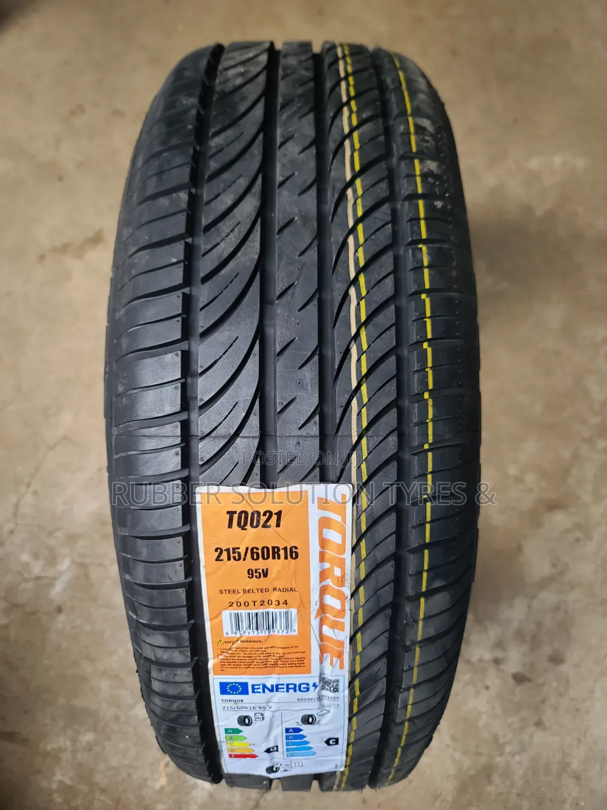 215 /60 R16 Torque Tyres 95v Tq021
