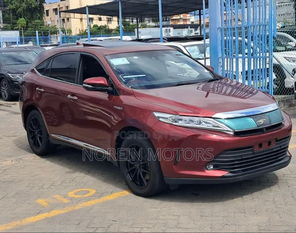 Toyota Harrier 2019 Red
