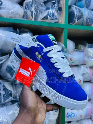 Puma XL Blue White