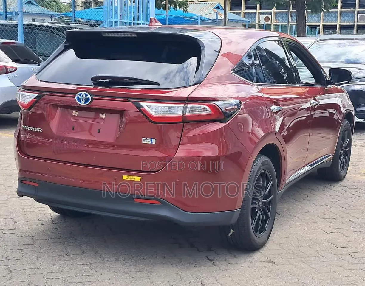 Toyota Harrier 2019 Red