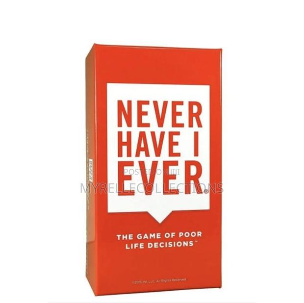 Never Have I Ever: The Game of Poor Life Decisions Party Card Game