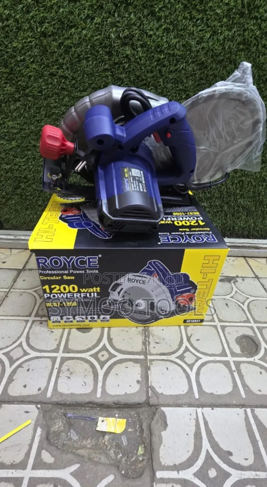 Corded Royce Circular Saw 1200w