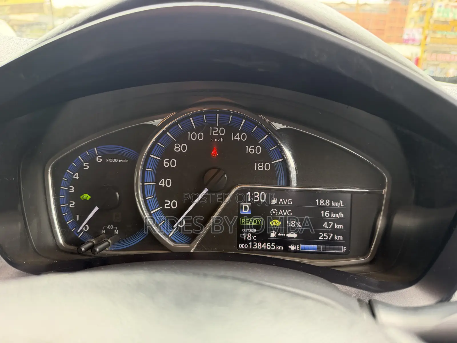 Toyota Axio 1.5 Hybrid G 2WD 2015 Black