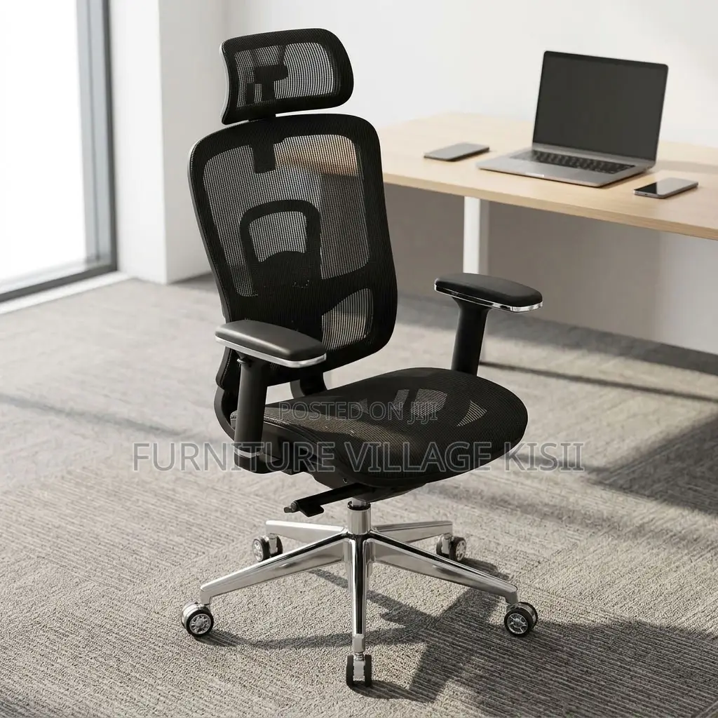 Mesh Orthopedic Seat With Footrest