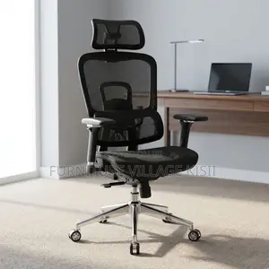 Mesh Orthopedic Seat With Footrest