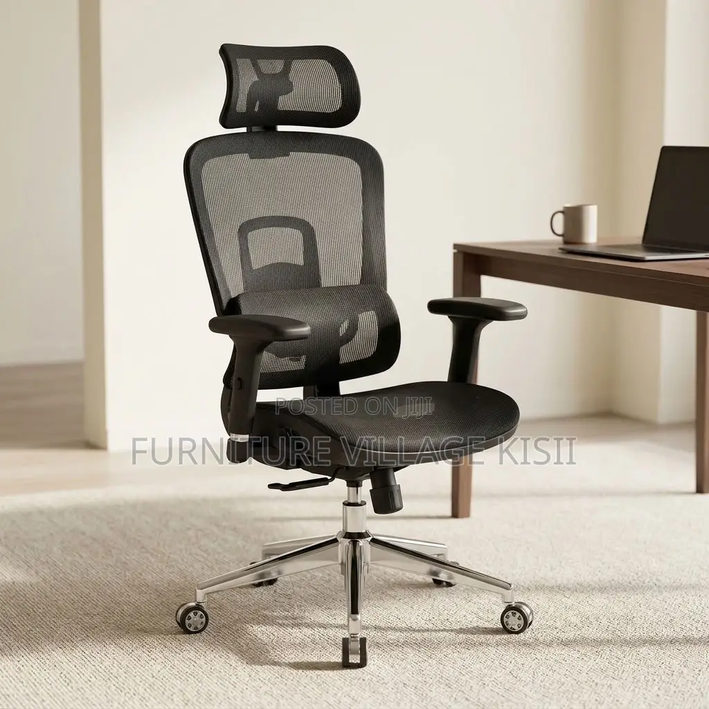 Mesh Orthopedic Seat With Footrest