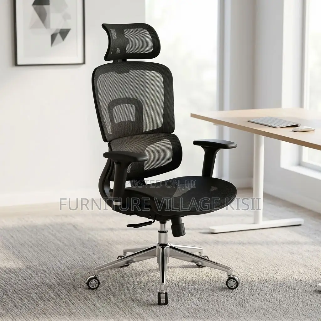 Mesh Orthopedic Seat With Footrest