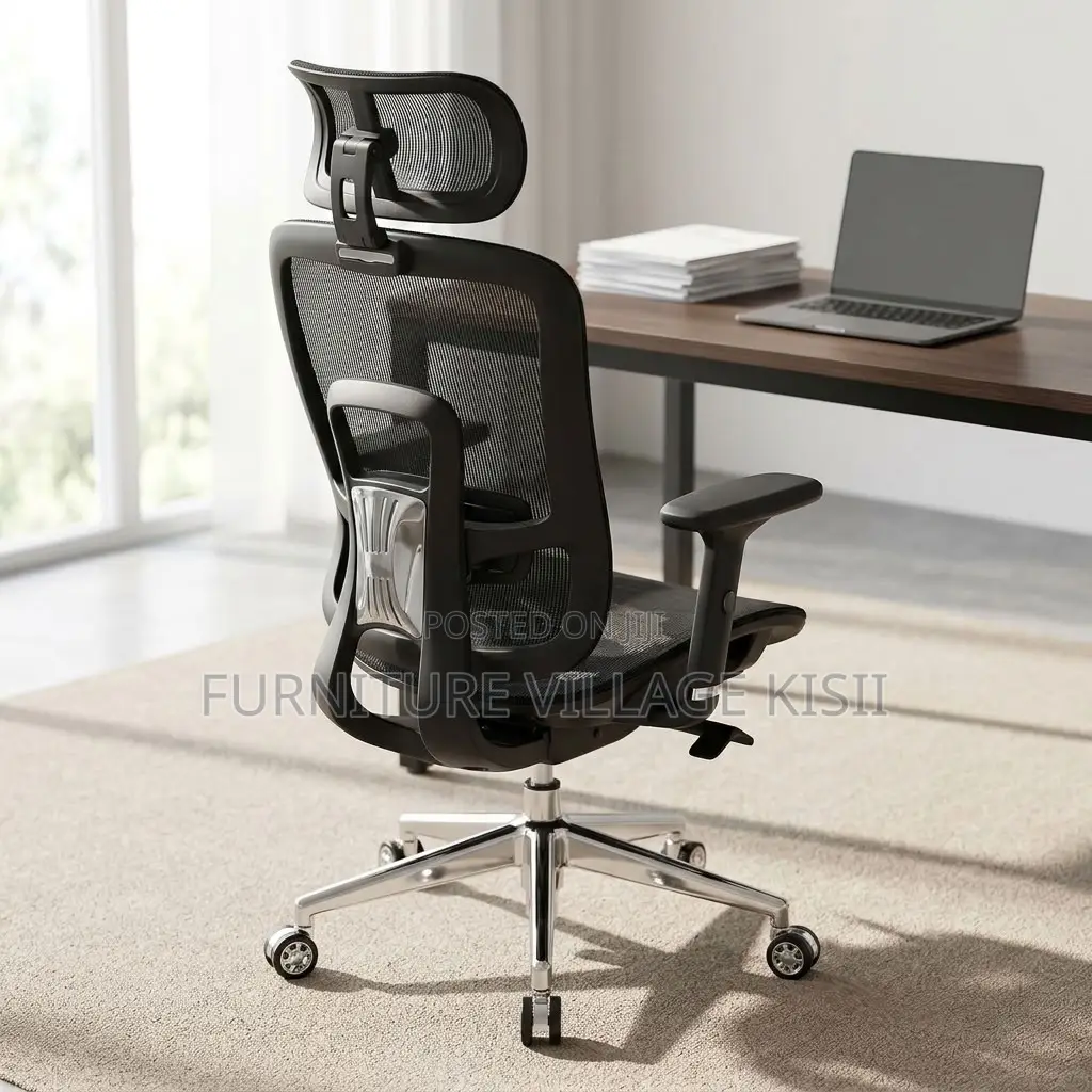 Mesh Orthopedic Seat With Footrest