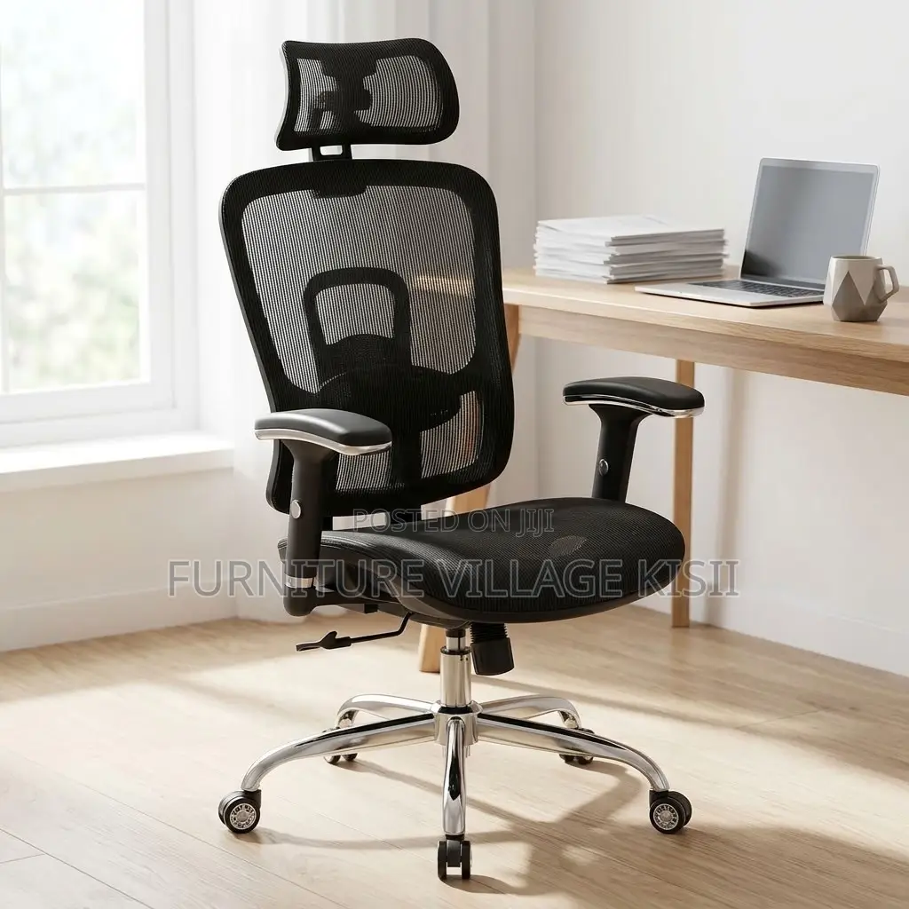 Mesh Orthopedic Seat With Footrest