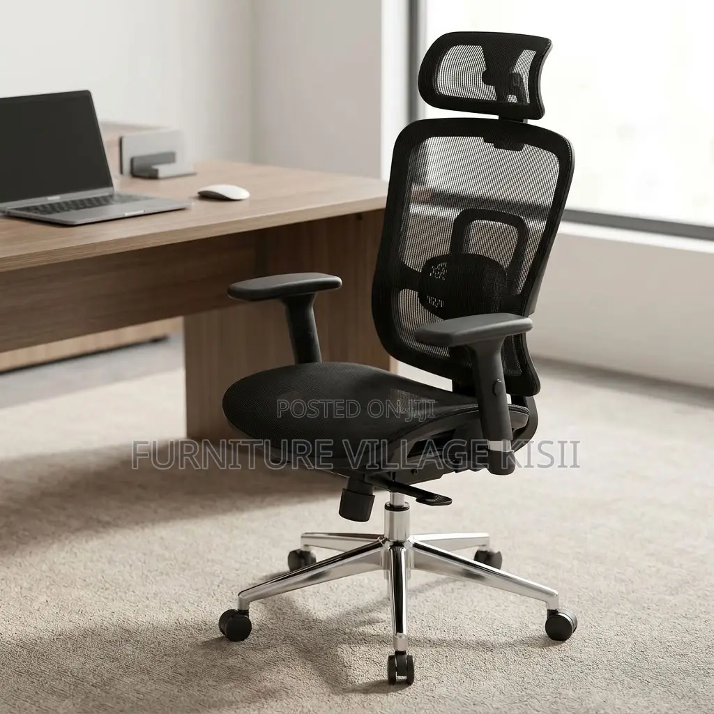 Mesh Orthopedic Seat With Footrest