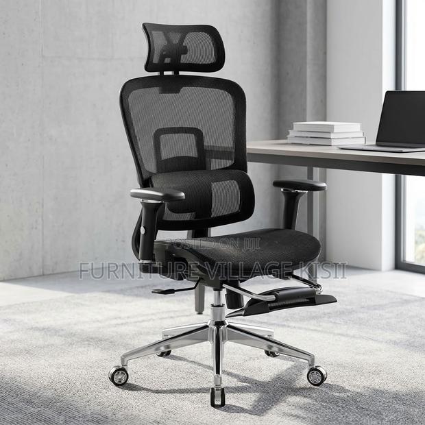 Mesh Orthopedic Seat With Footrest - thumbnail 15