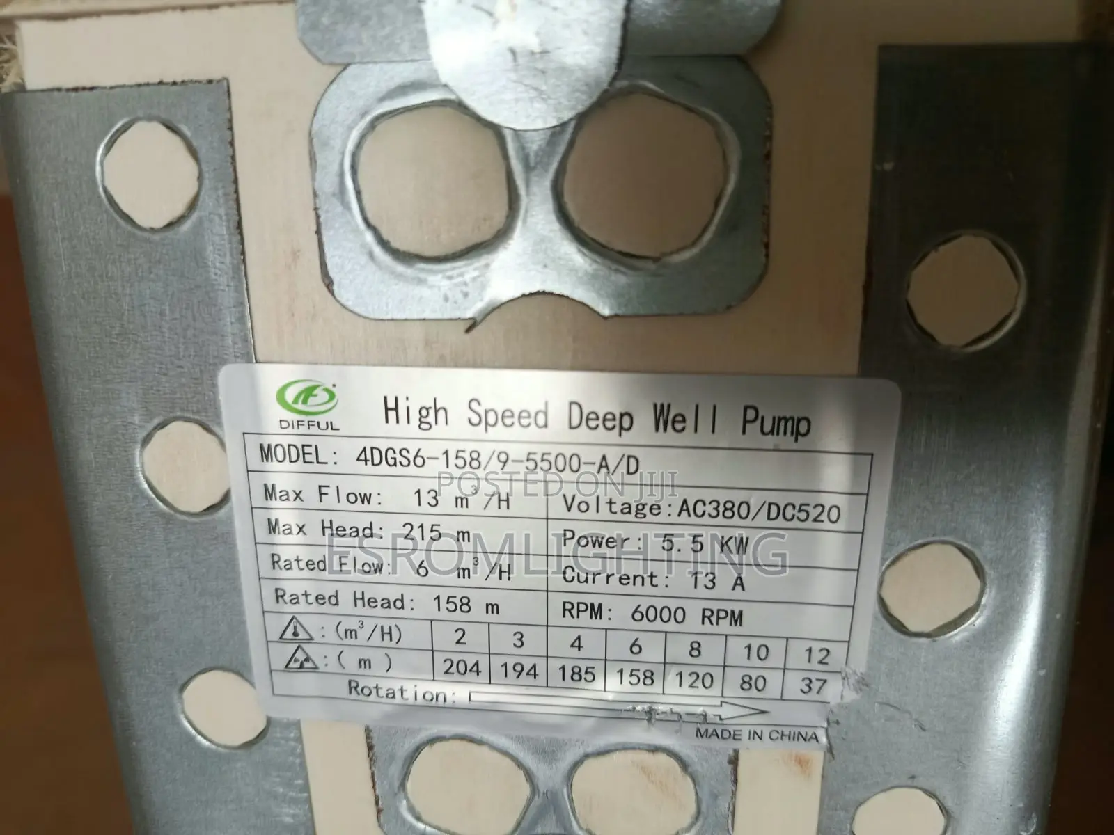 Deep Well Solar Submersible Pump