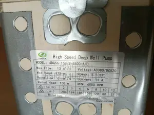 Deep Well Solar Submersible Pump