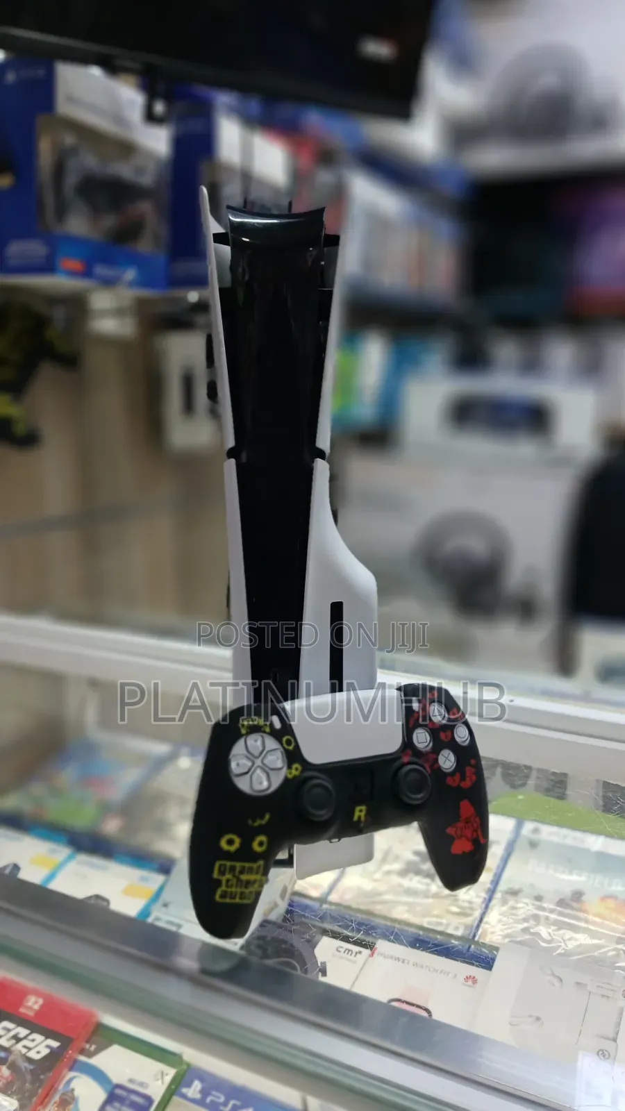 Ps5 Slim Preowned +One Gamepad+silicone Pad Cover