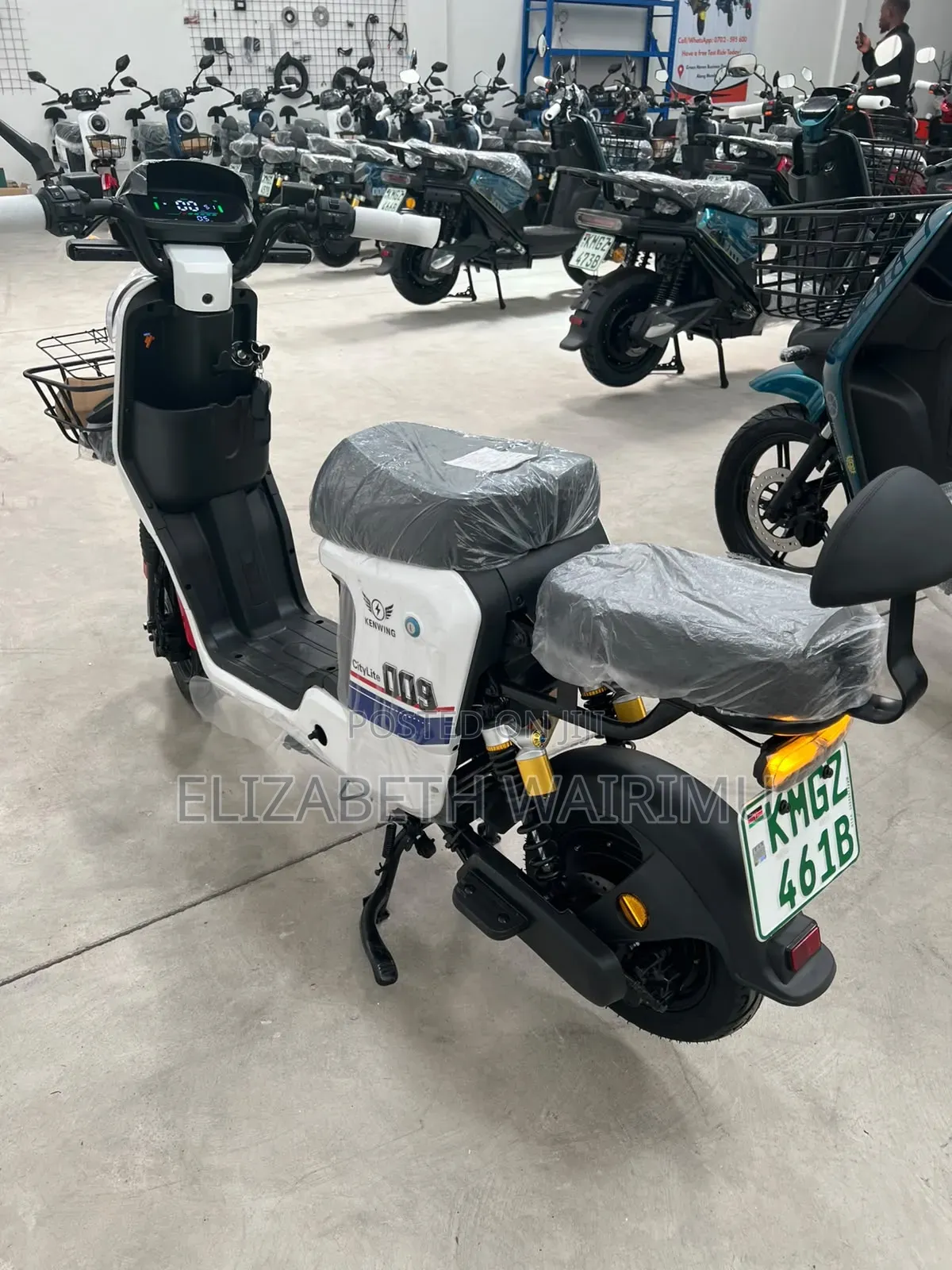 New Motorcycle 2026 White