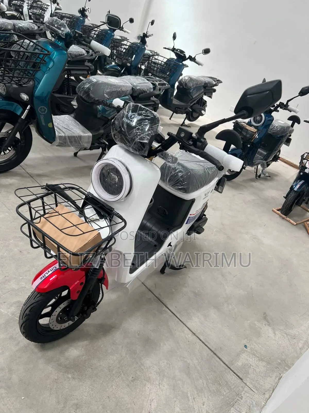 New Motorcycle 2026 White