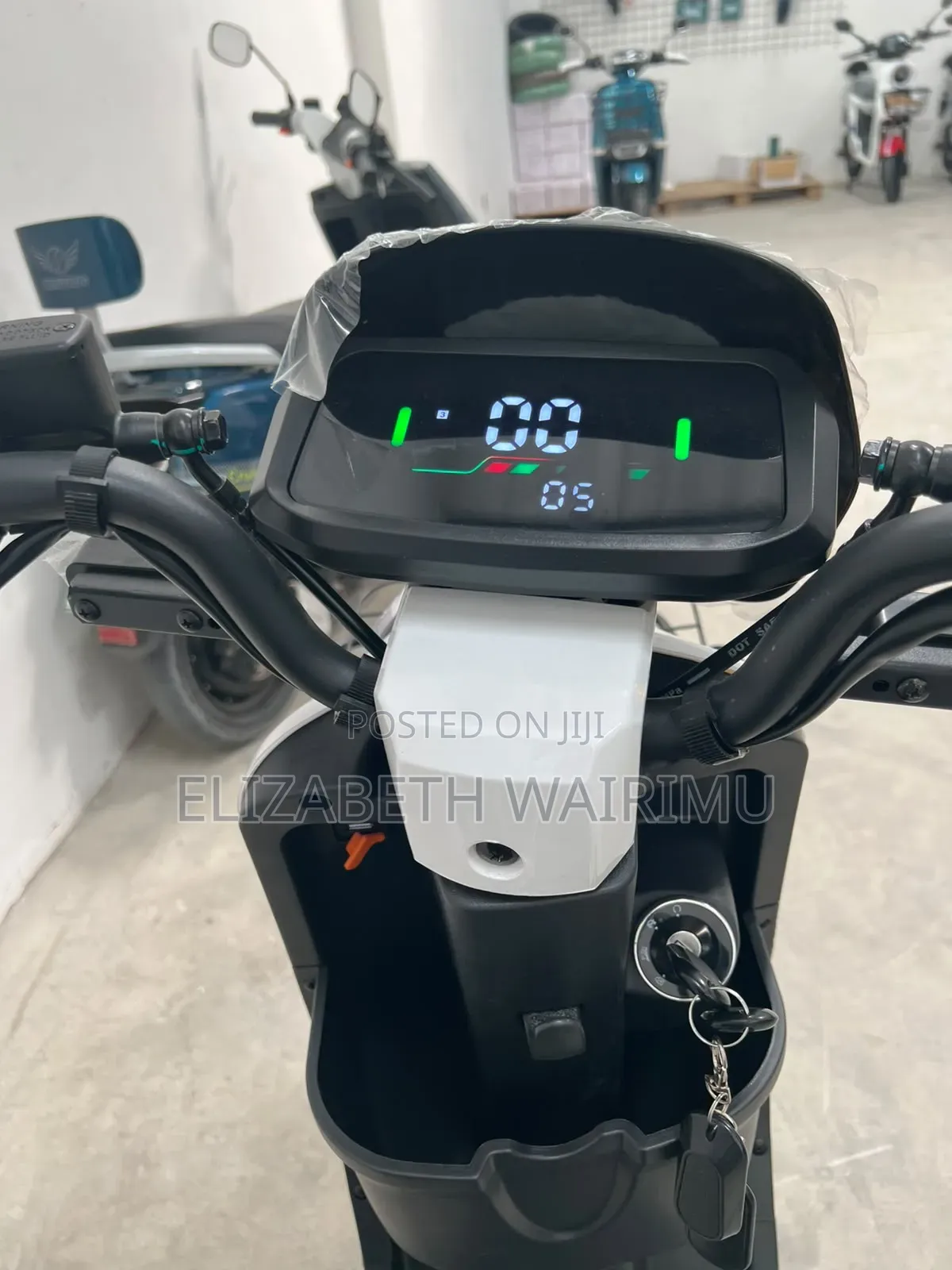New Motorcycle 2026 White