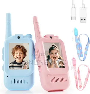 Kids Rechargeable USB Real-Time Video Walkie Talkie With Camera Toy