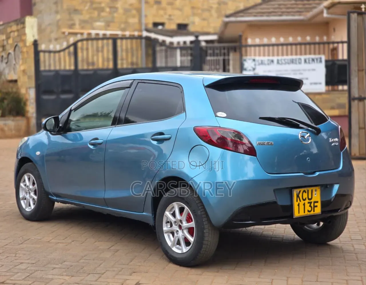 Mazda Demio 2013 Blue