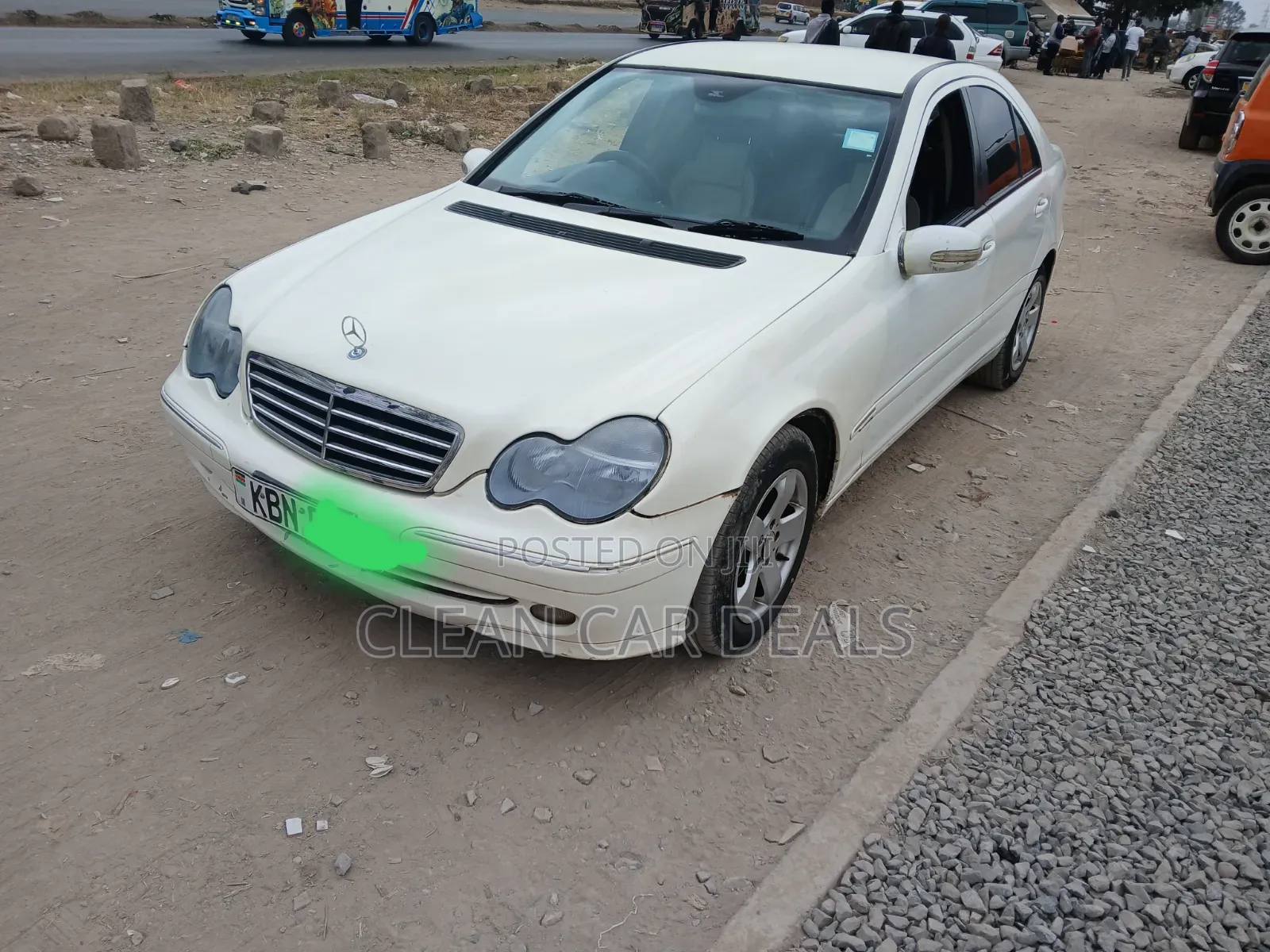 Mercedes-Benz C180 2005 White