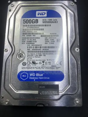 500 GB WD Desktop Harddisk