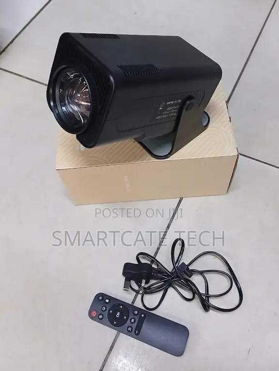 HY320 Mini Smart Projector – WiFi Enabled HD Video