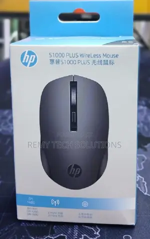 HP Wireless Silent Mouse S1000 Black