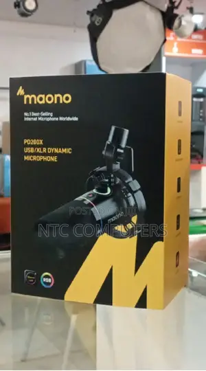 Maono Pd200x USB/XLR Dynamic Microphone(black)