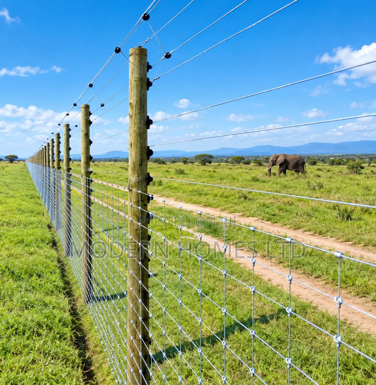 Tight Lock Wildlife Predator Proof Fence for Sale Kenya