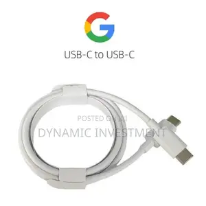 Google Pixel Original 60W USB-C to USB-C Fast Charging Data Cable