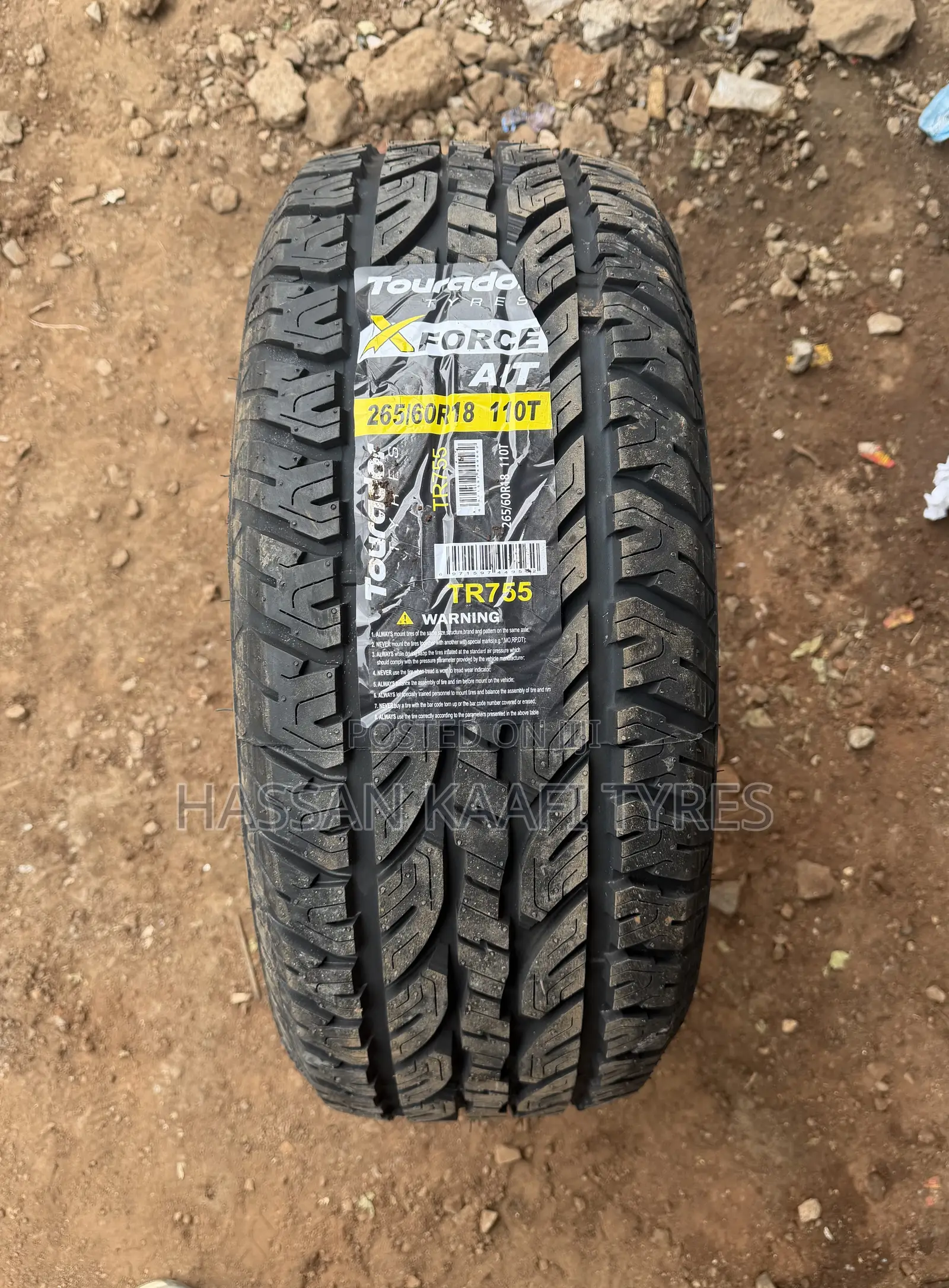 265/60r18 Tourador Tyre