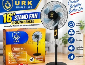 New 16" URK Round Base Stand Fan/16" URK Round Base Stand Fan
