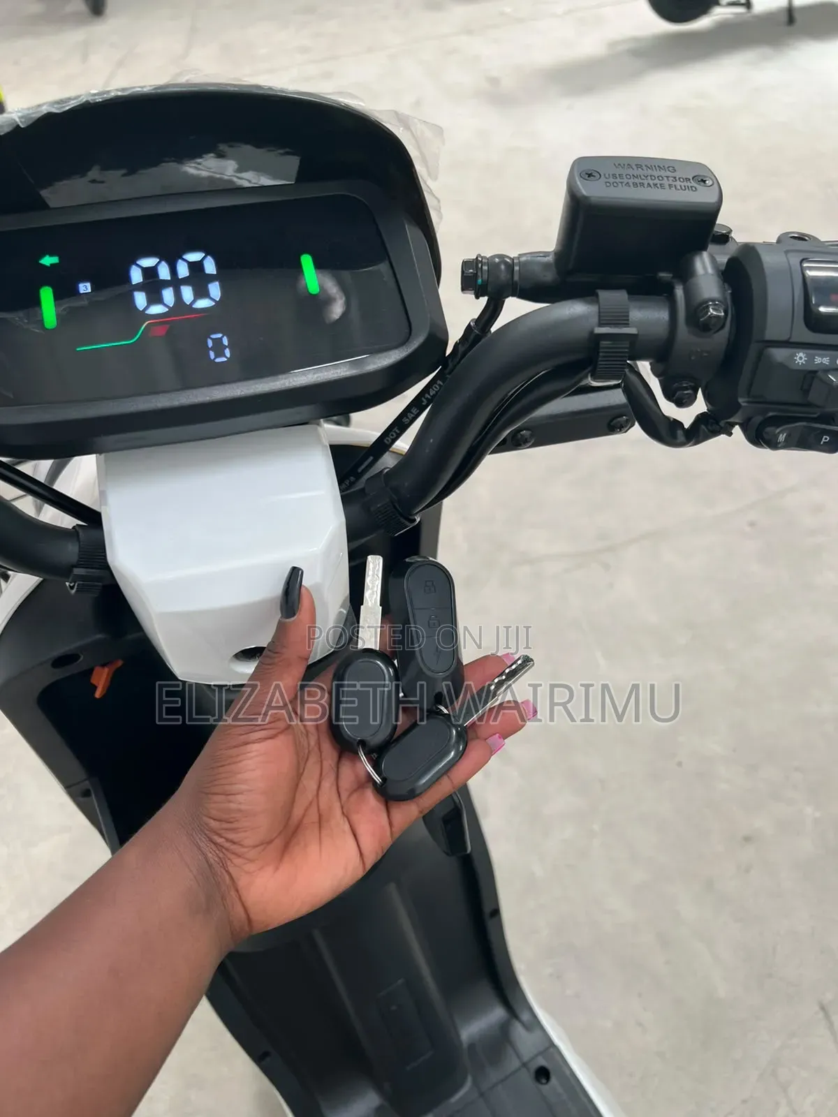 New Motorcycle 2026 White