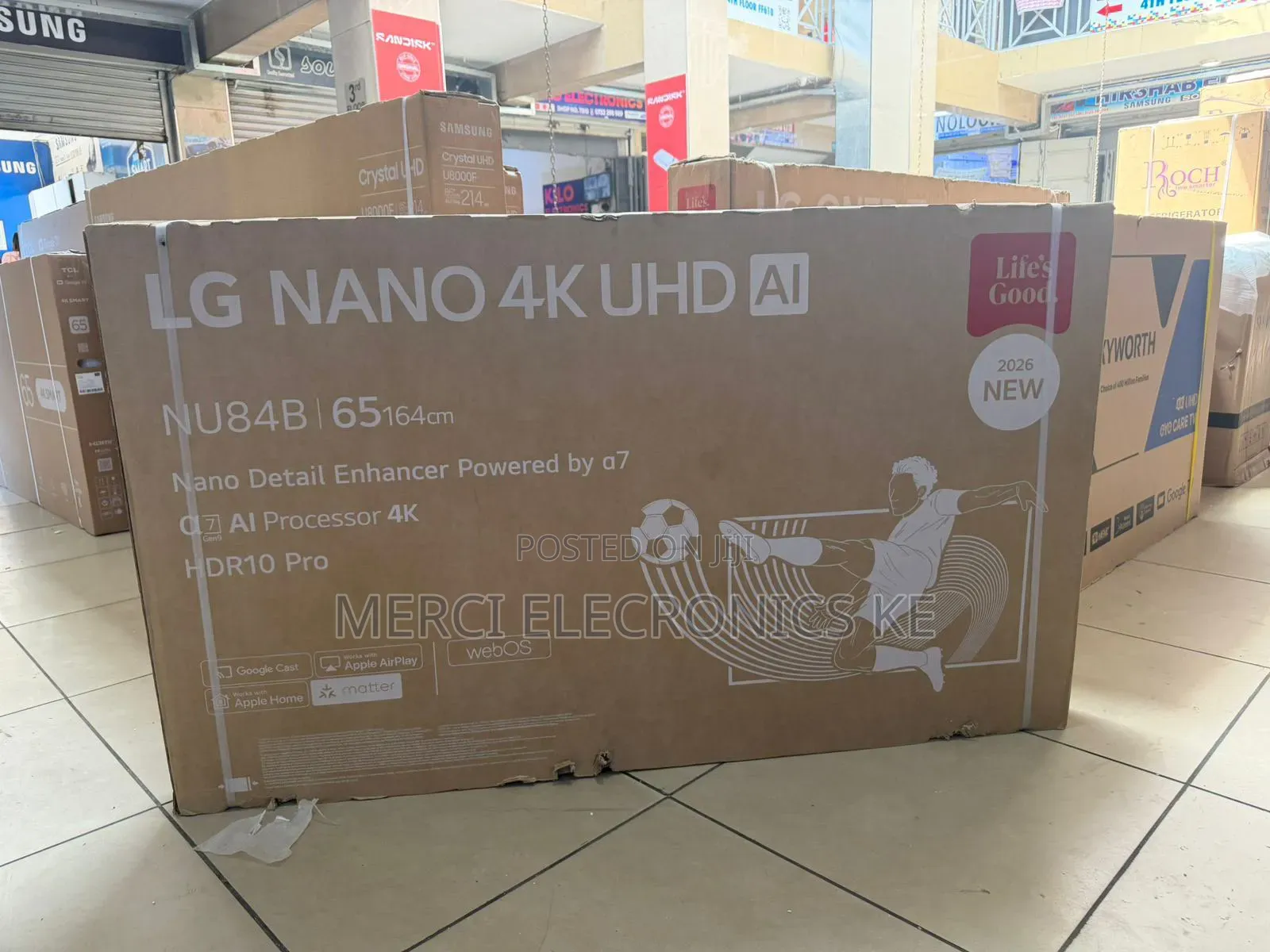 LG
LG 65 Inch Nano Ai Nu84 Smart TV 65nu840b6la – Ai Picture