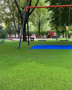 Swing Area Balcony Synthetic Turf Green Grass Carpet