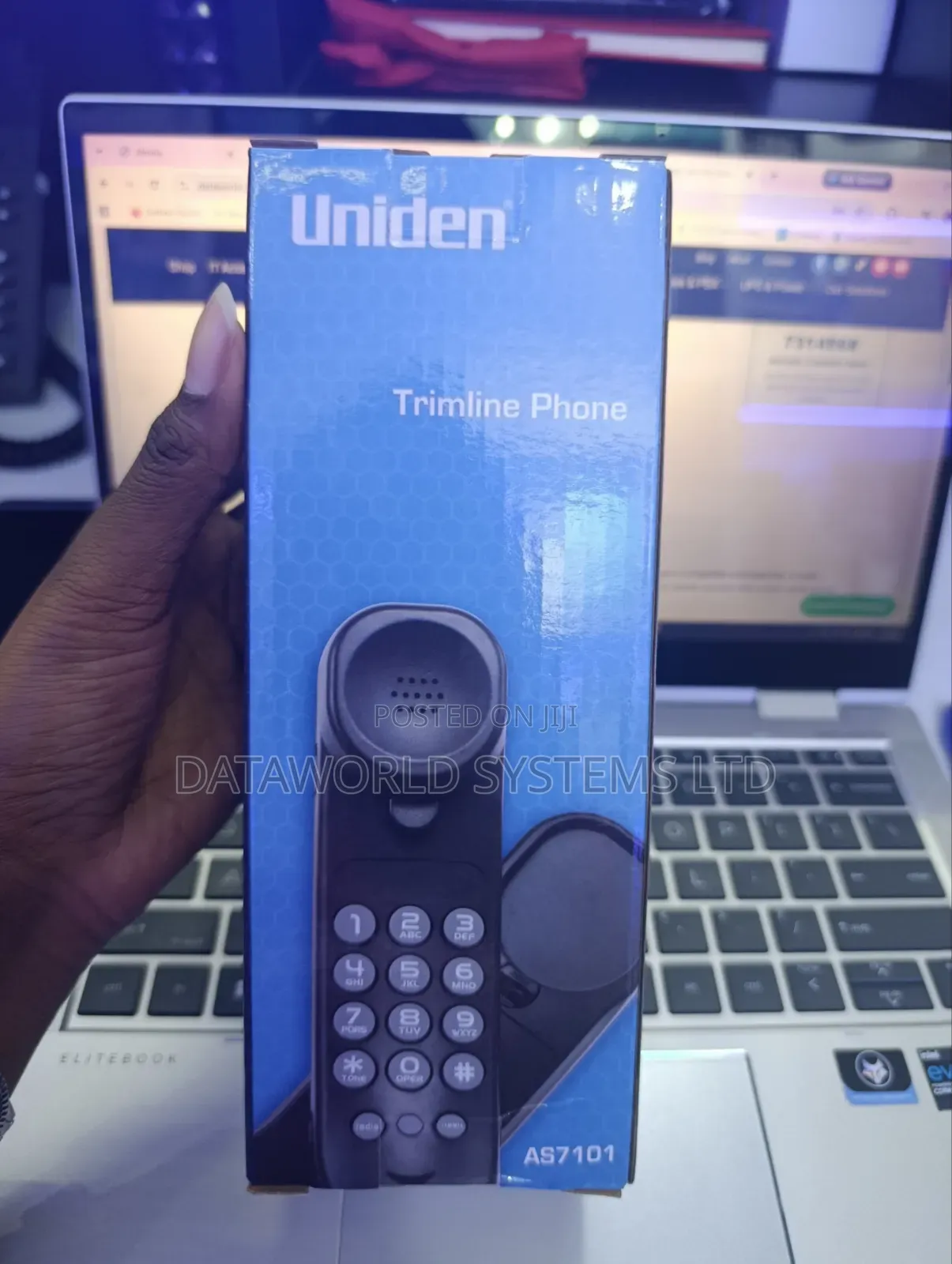 UNIDEN AS7101 Stylish Trimline Corded Telephone