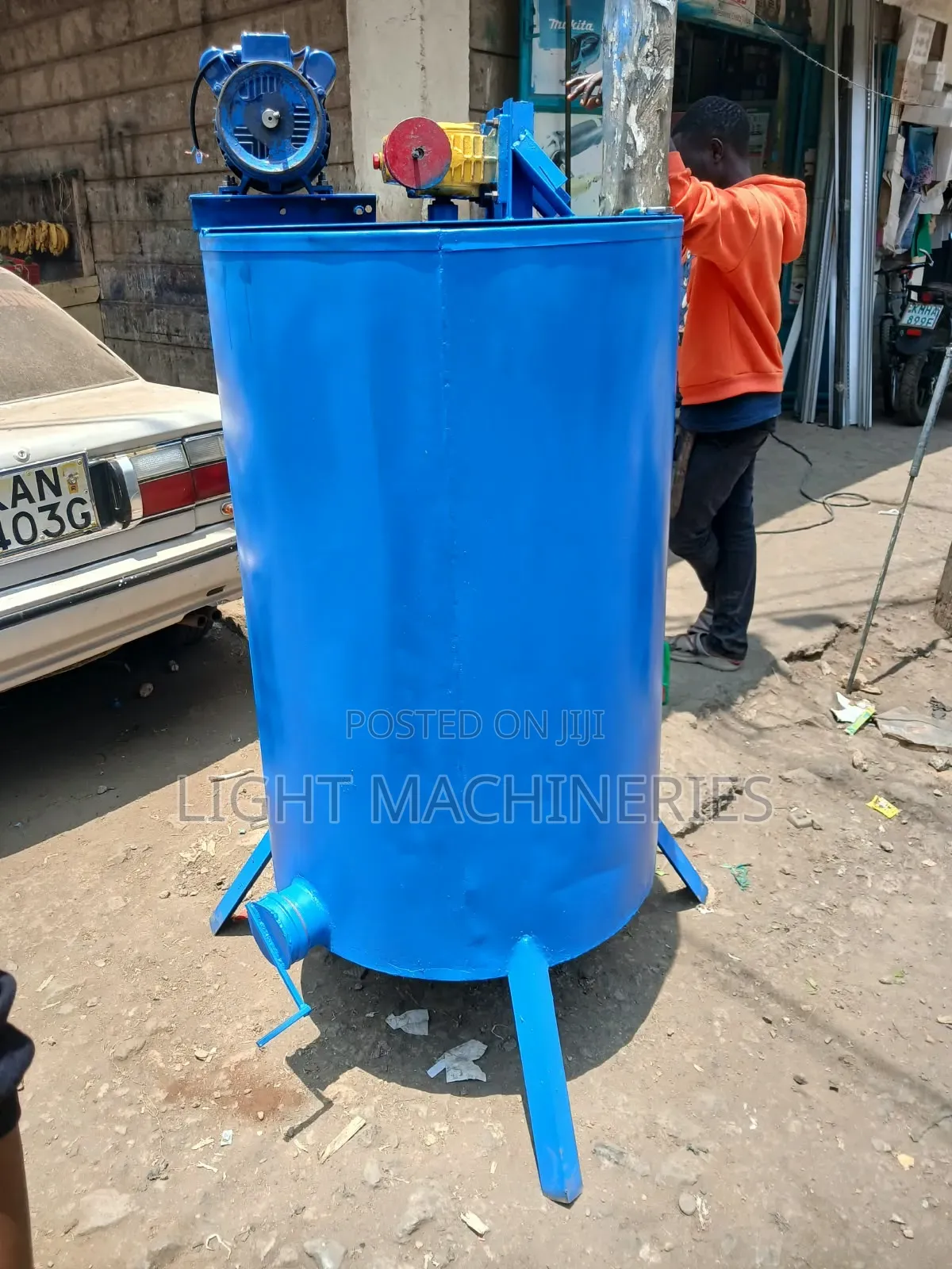 Saponification Mixer Tank